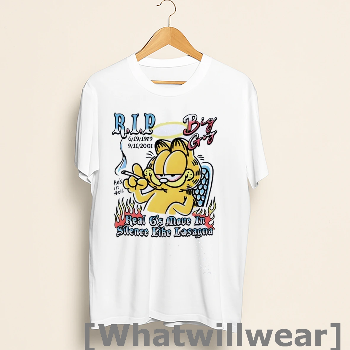 Official Rip Big Guy Real Gs Move In Silence Like Lasagna Shirts