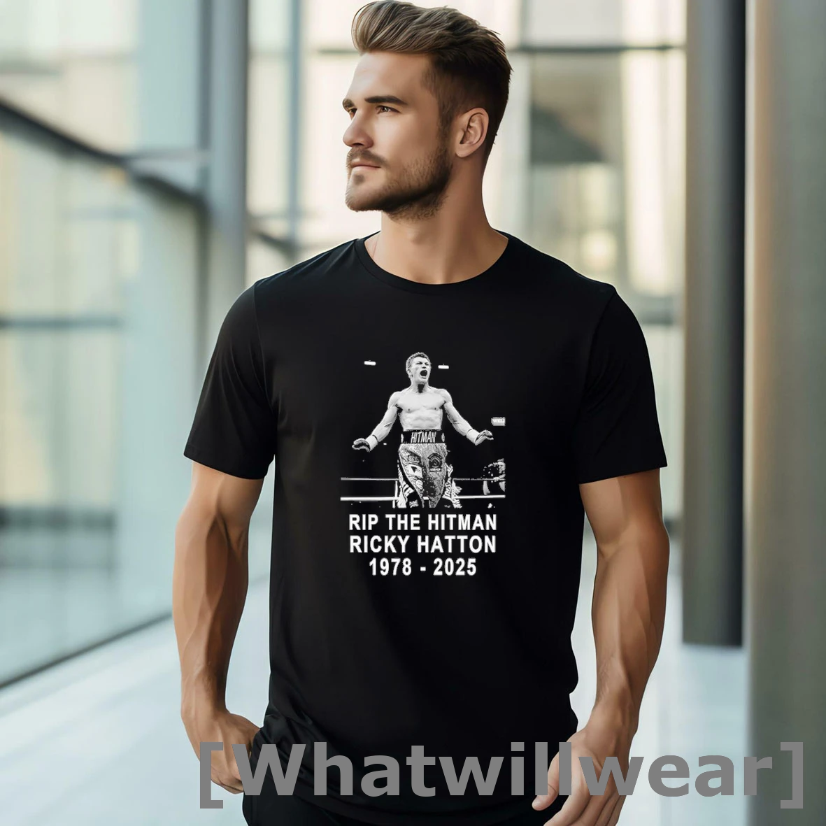 Official Rip The Hitman Ricky Hatton Boxing Legend Tshirts Sweater