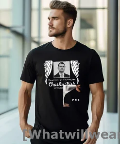 Official Rip Warrior Of Christ May God Receive You In His Loving Army Charlie Kirk Two Side Tshirts Sweater