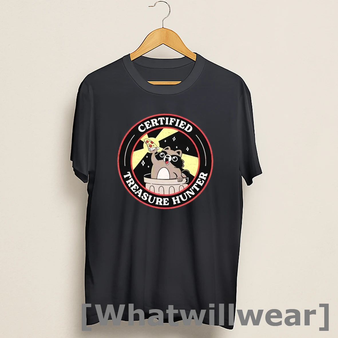 Official Raccoon Certified Treasure Hunter Shirts