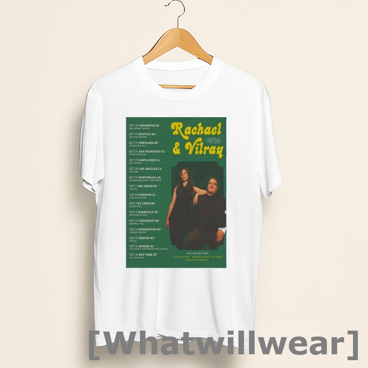 Official Rachael And Vilray 2025 Shirts