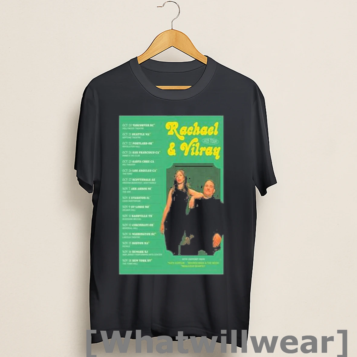 Official Rachael Vilray Fall Tour 2025 Dates Shirts