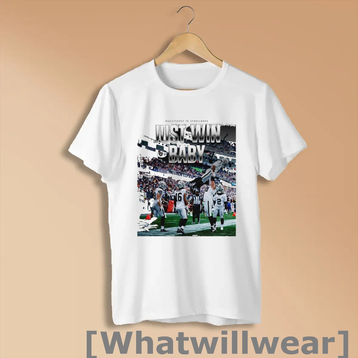 Official Raiders 20 13 Patriots Commitment To Excellence Just Win Baby Shirts