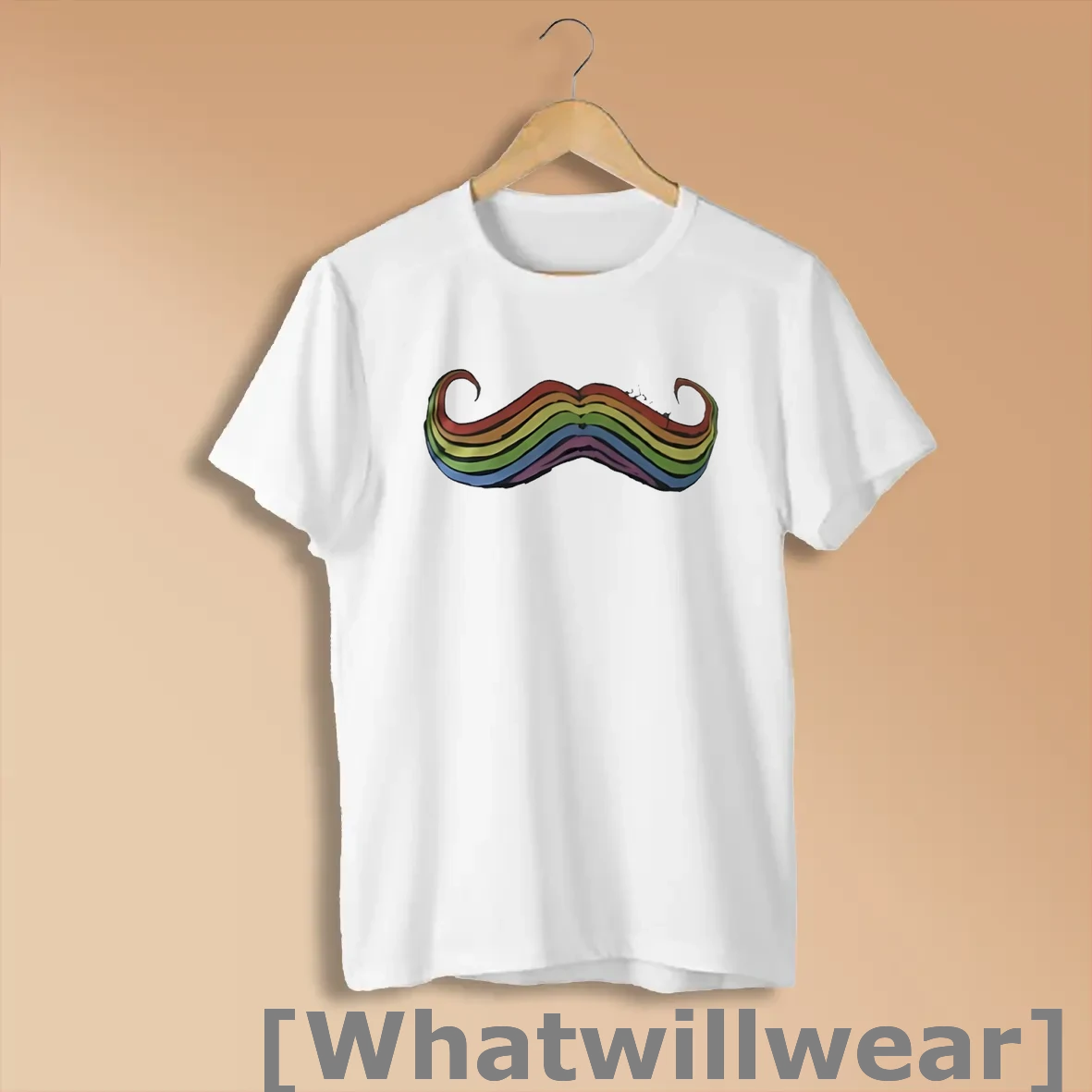 Official Rainbow Moustache Shirts