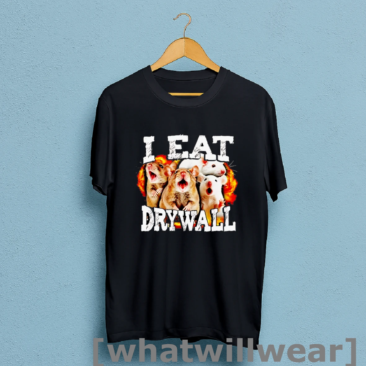 Official Rats I Eat Drywall Shirt Sweatshirt