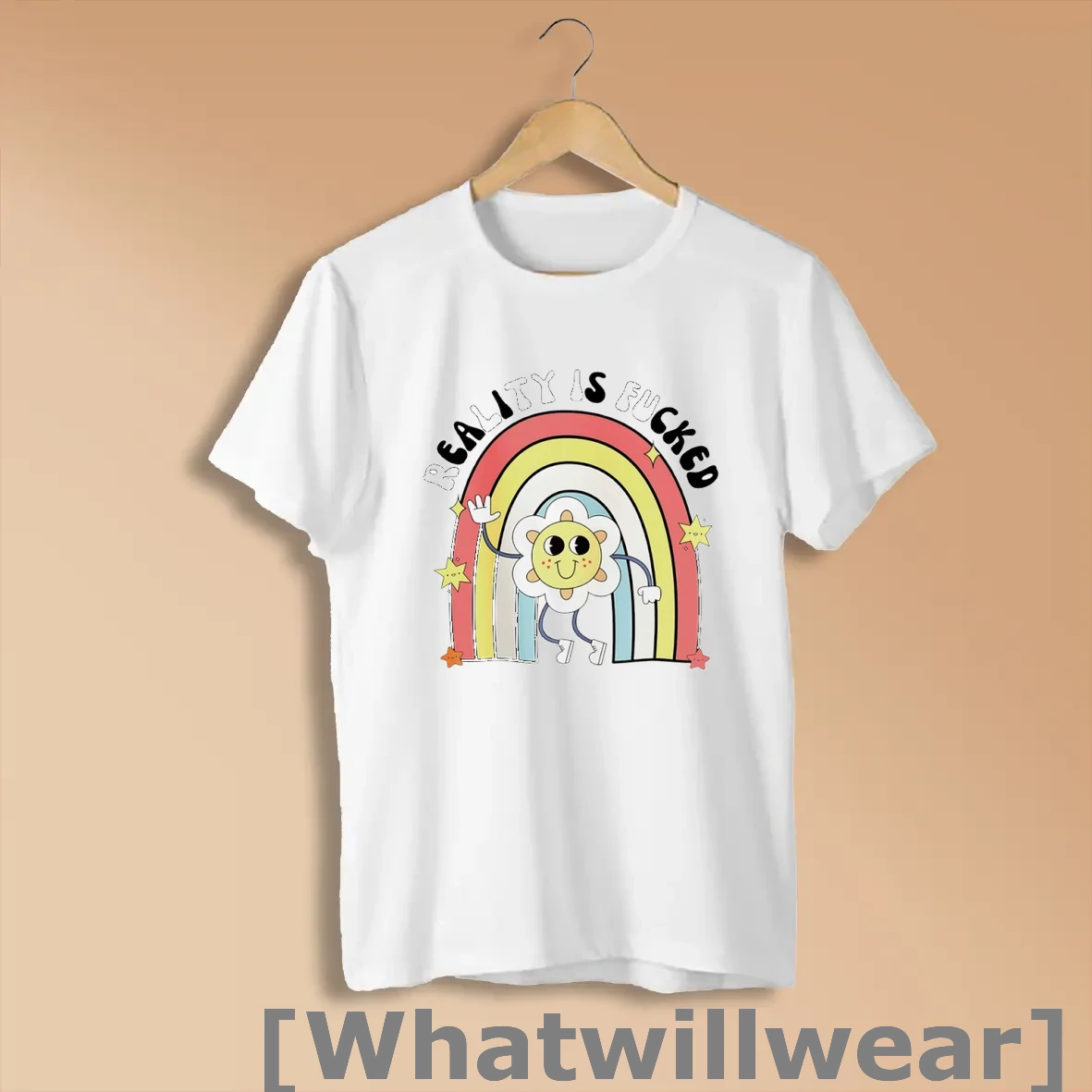 Official Reality Is Fucked Rainbow Shirts