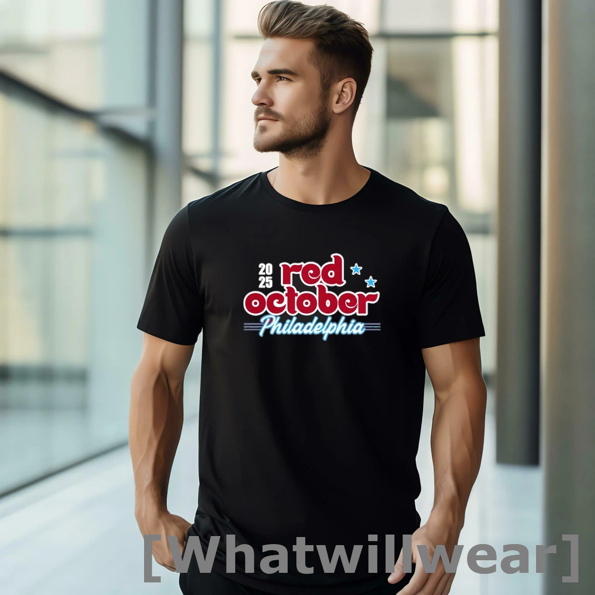 Official Red October Philadelphia Baseball 2025 Tshirts Sweater