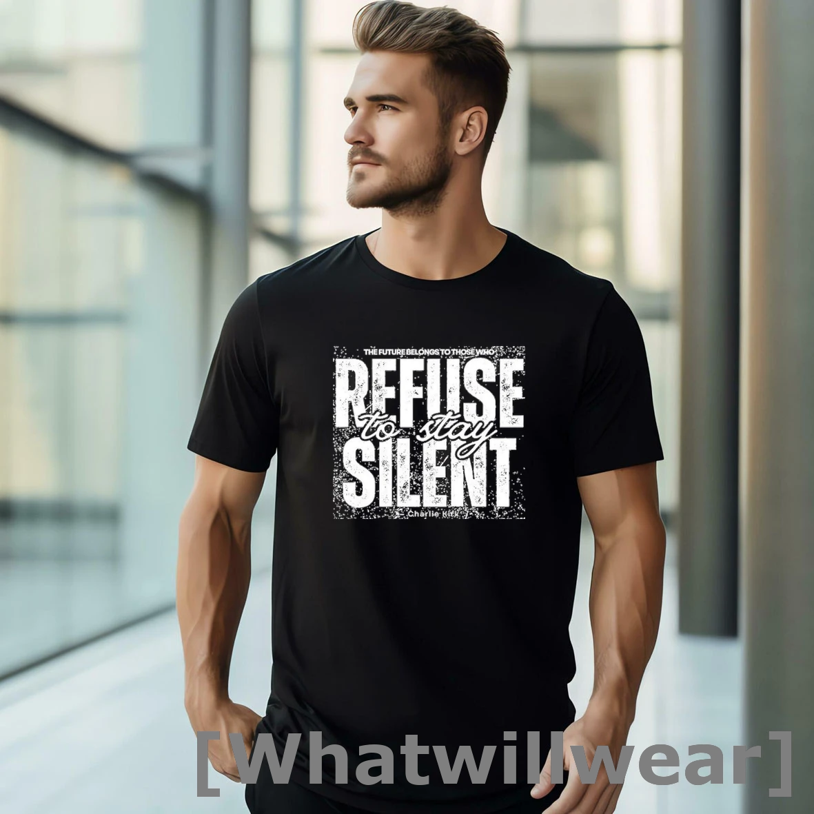 Official Refuse To Stay Silent Charlie Kirk Shirts