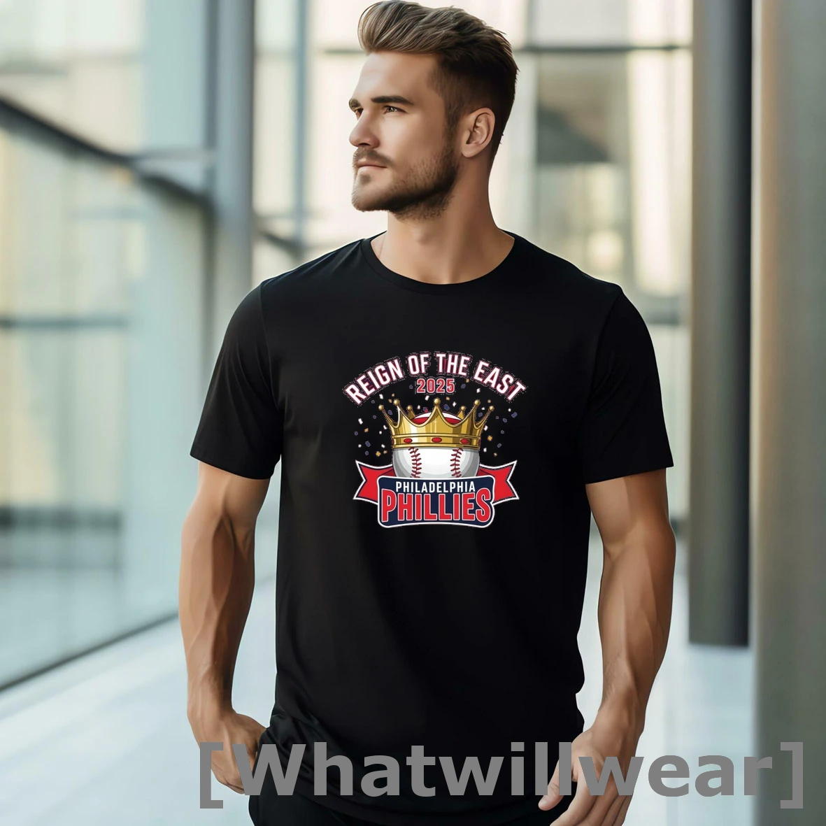 Official Reign Of The East 2025 Philadelphia Phillies Tshirts Sweater