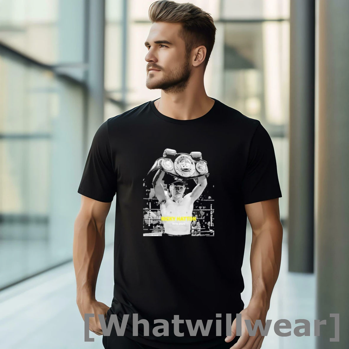 Official Rest In Peace Ricky Hatton Memorial 1978 2025 Tshirts Sweater