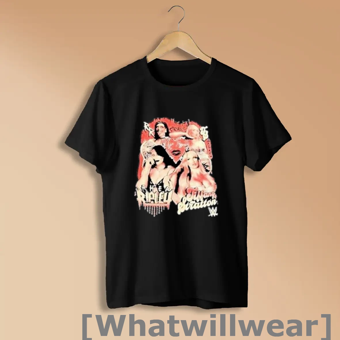 Official Rhea Ripley And Tiffany Stratton Wwe Retro Shirts