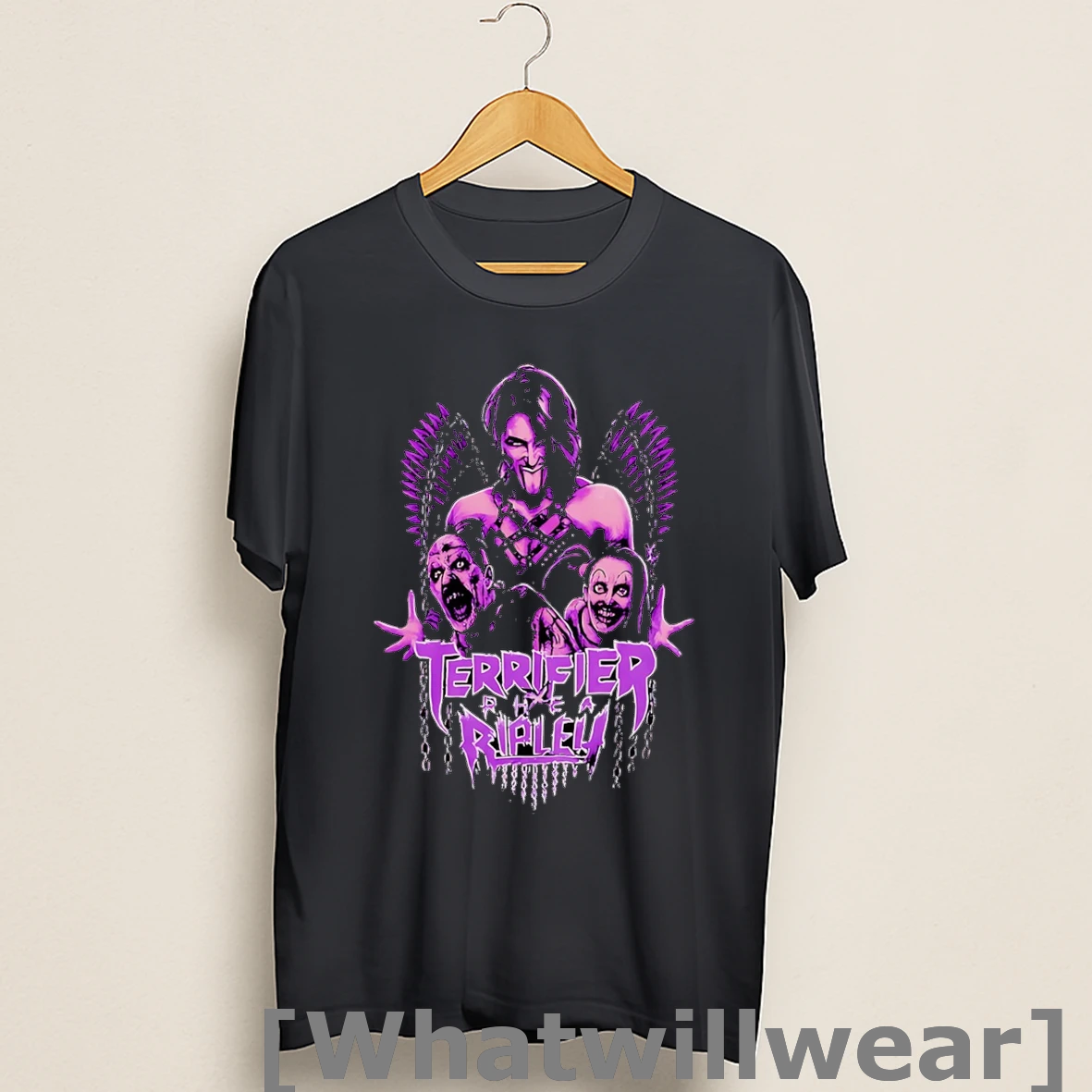Official Rhea Ripley X Terrifier Halloween Shirts