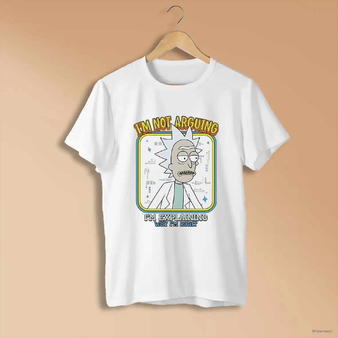 Official Rick Sanchez Im Not Arguing Im Explaining Why Im Right T White Shirts