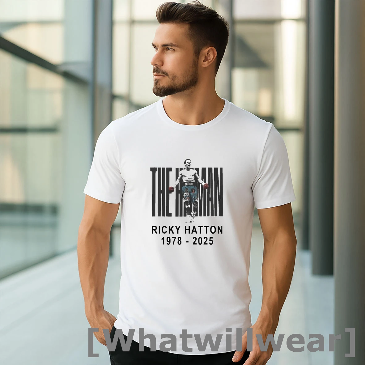 Official Ricky Hatton The Hitman 1978 2025 Tshirts Sweater