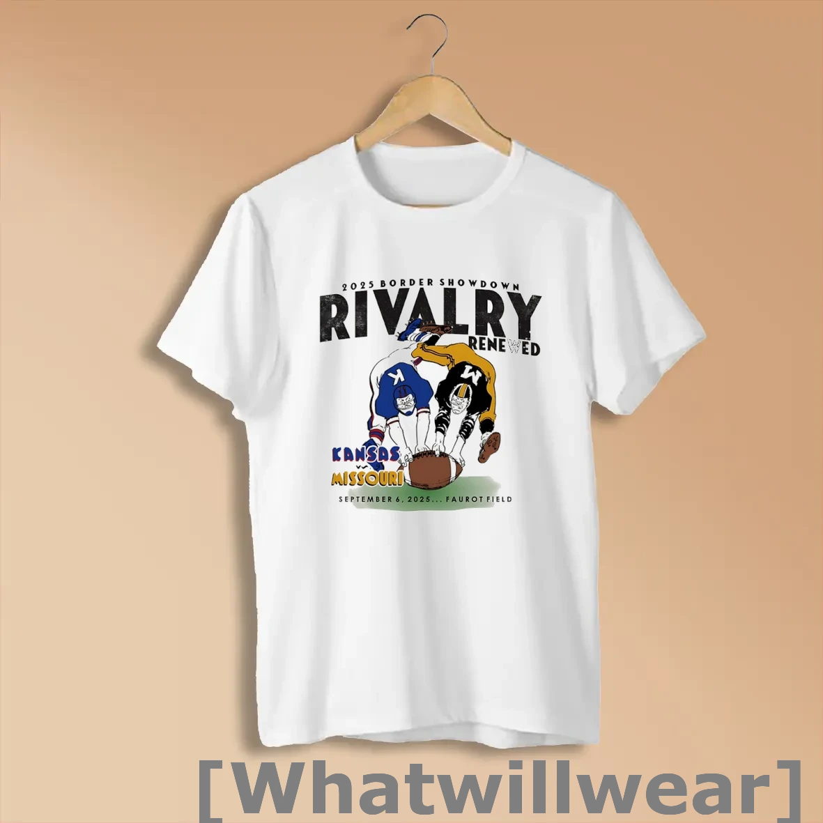 Official Rivalry Renewed 2025 Border Showdown Missouri Tigers Vs Kansas Jayhawks Shirts