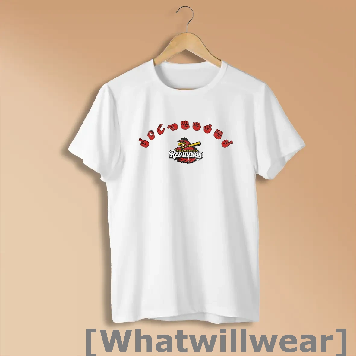 Official Rochester Red Wings Deaf Culture Hand Sign Shirts