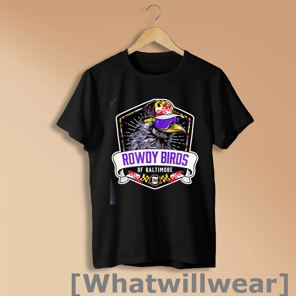 Official Rowdy Birds Of Baltimore Shirt Sweatshirt