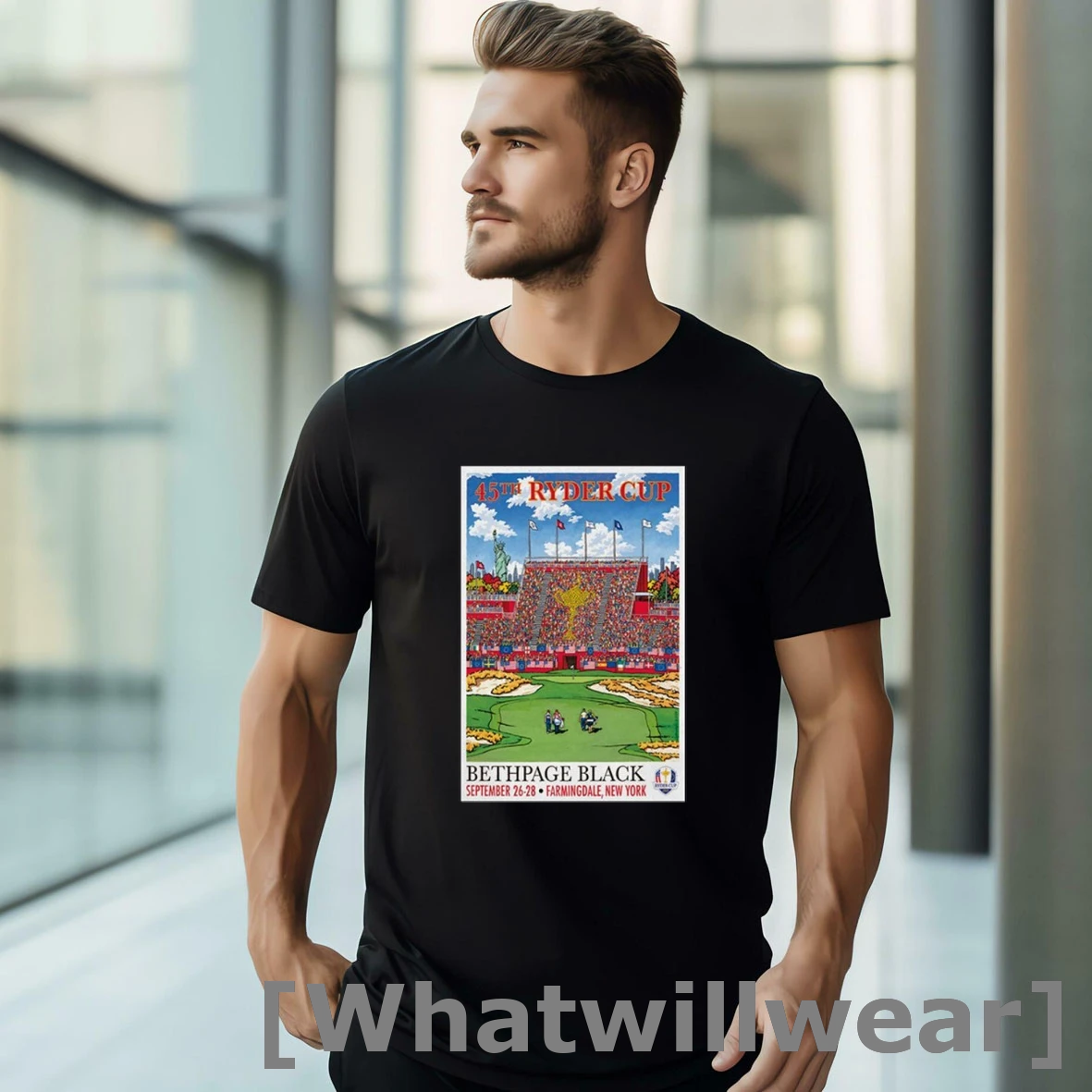 Official Ryder Cup Farmingdale Ny Sept 26 28 2025 Tshirts Sweater