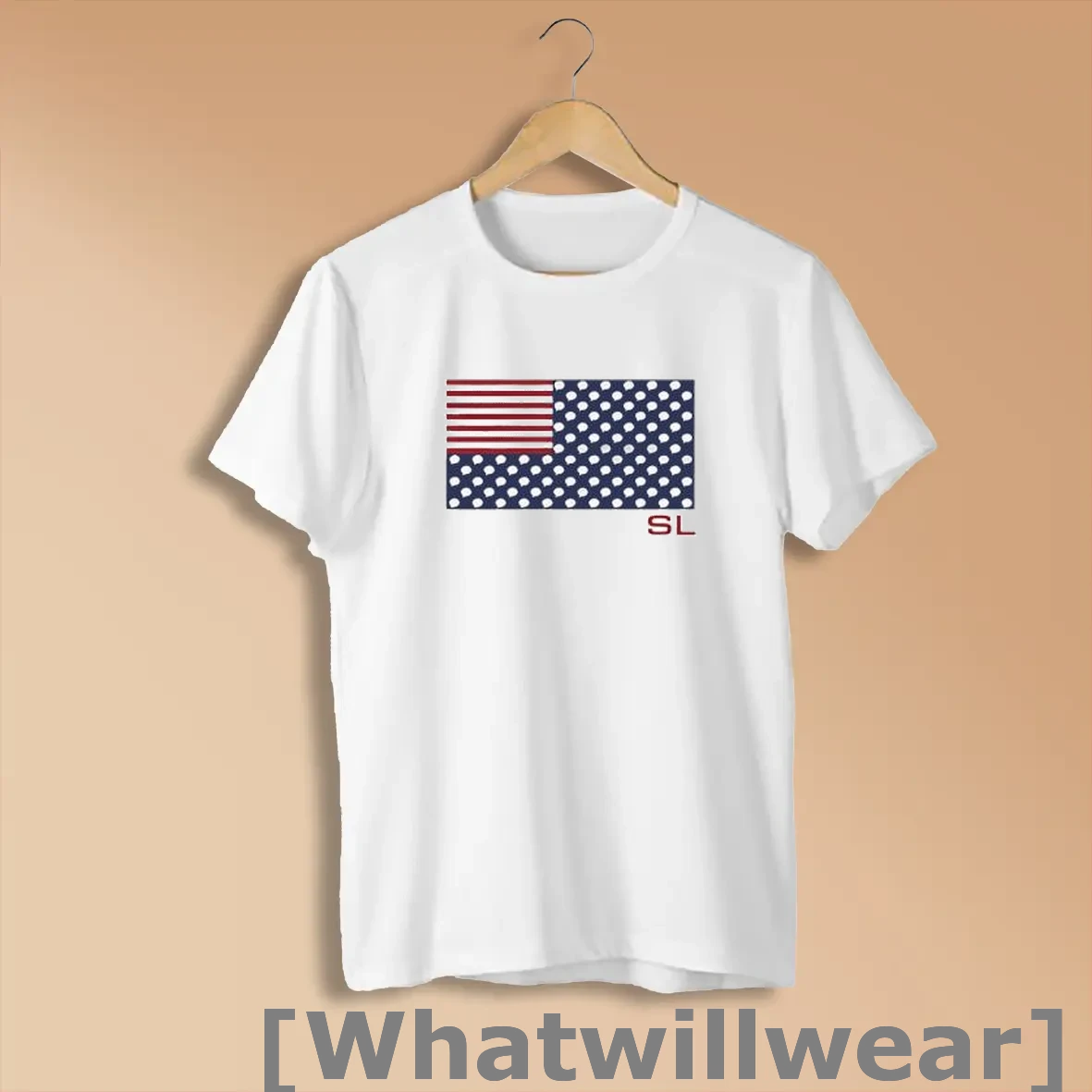 Official Sl American Flag With Light Bulbs Shirts