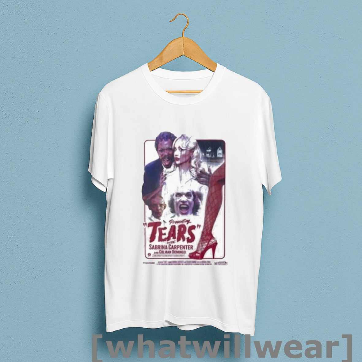 Official Sabrina Carpenter And Colman Domingo Tears Shirt Sweatshirt