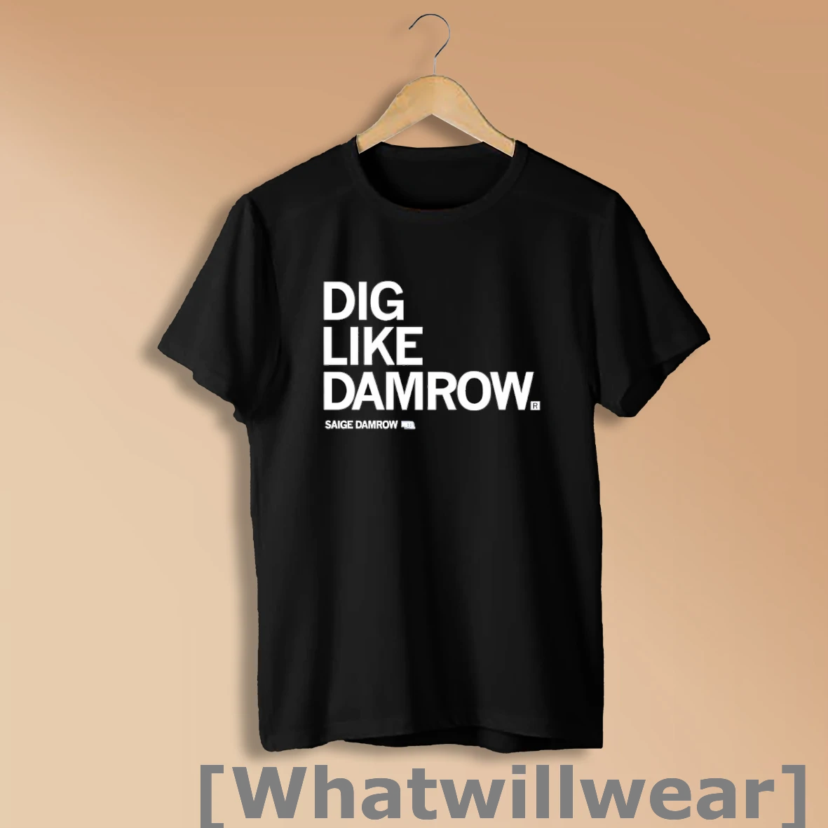 Official Saige Damrow Dig Like Damrow Shirt Sweatshirt