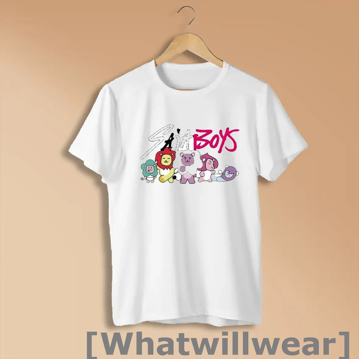 Official Saja Boys K Pop Lion Mascot Characters Netflix Shirts