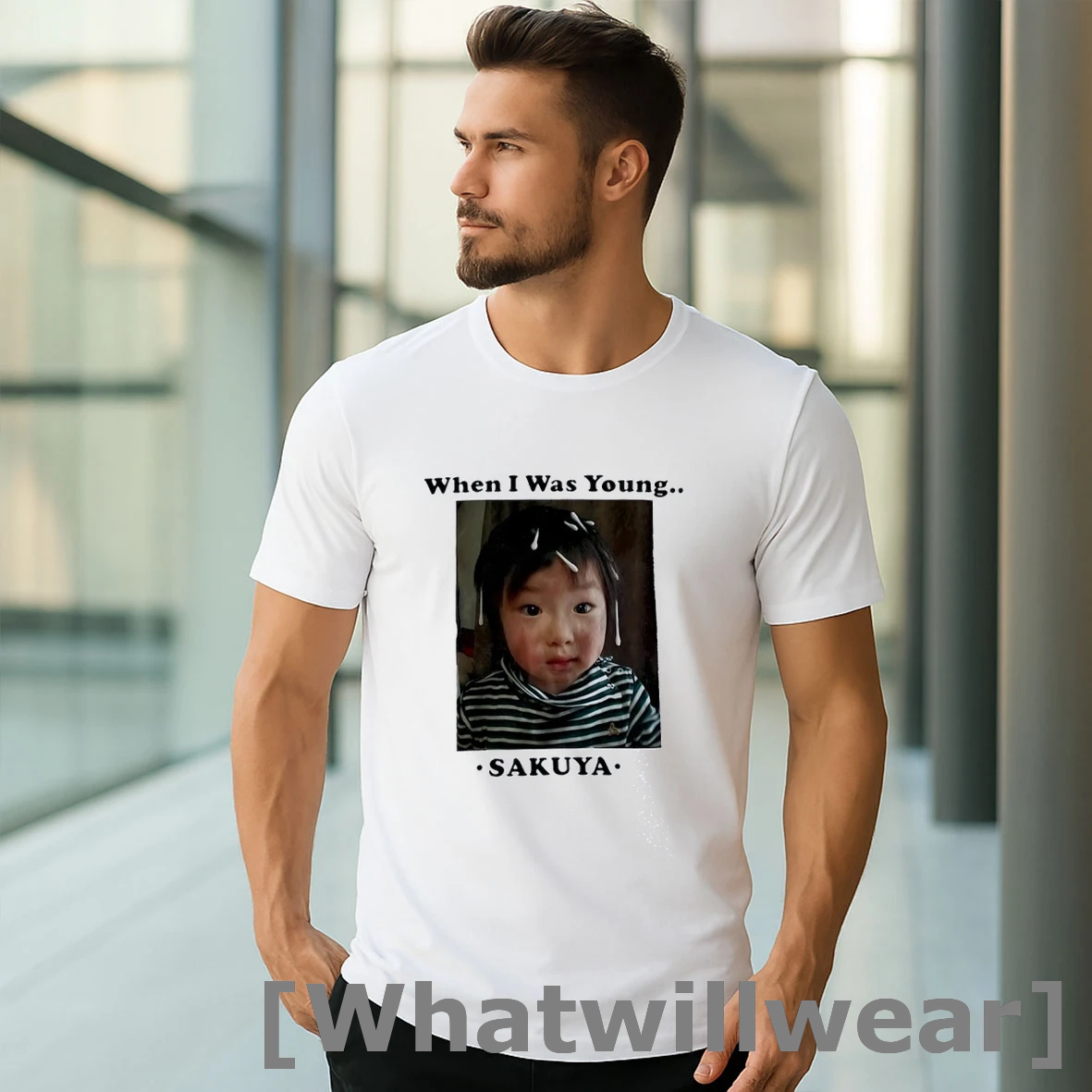 Official Sakuya When I Was Young Photo Tshirts Sweater