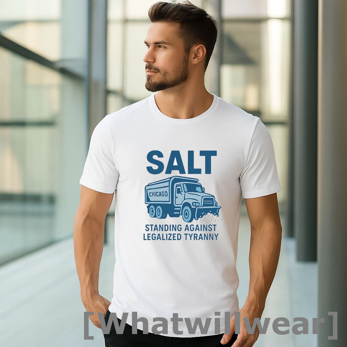 Official Salt Chicago Standing Against Legalized Tyranny Shirts