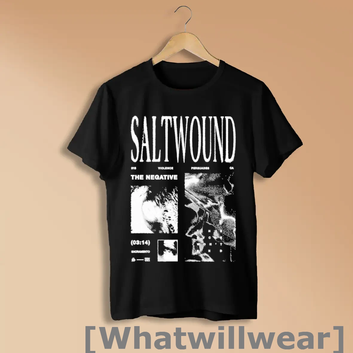 Official Saltwound The Negative Violence Persuades Shirts