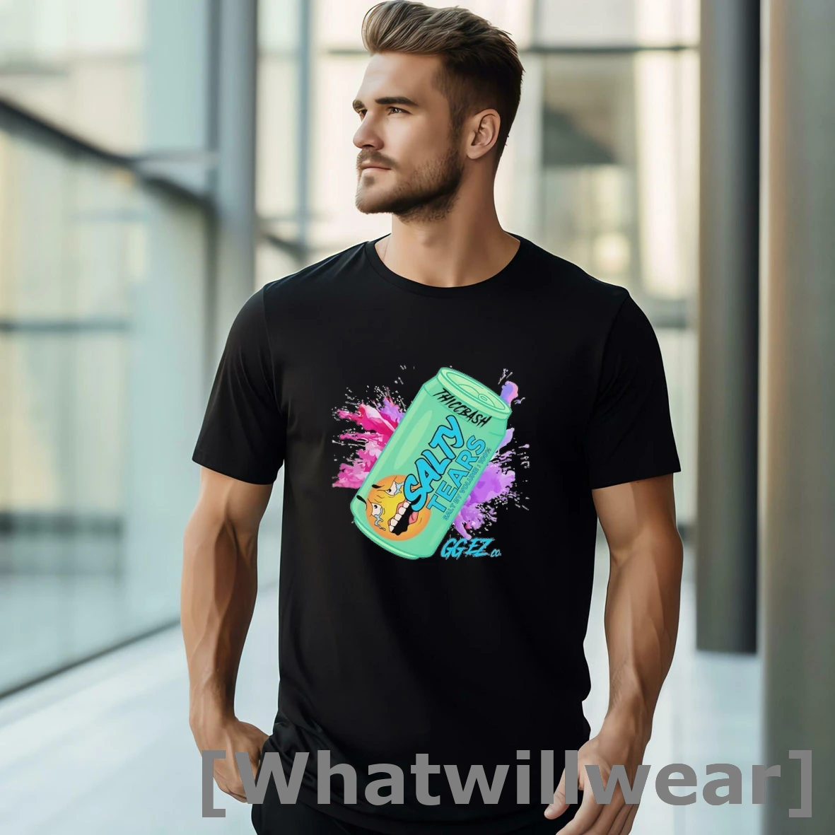Official Salty Tears Salt By Volume 100 Percent Thiccbash Shirts