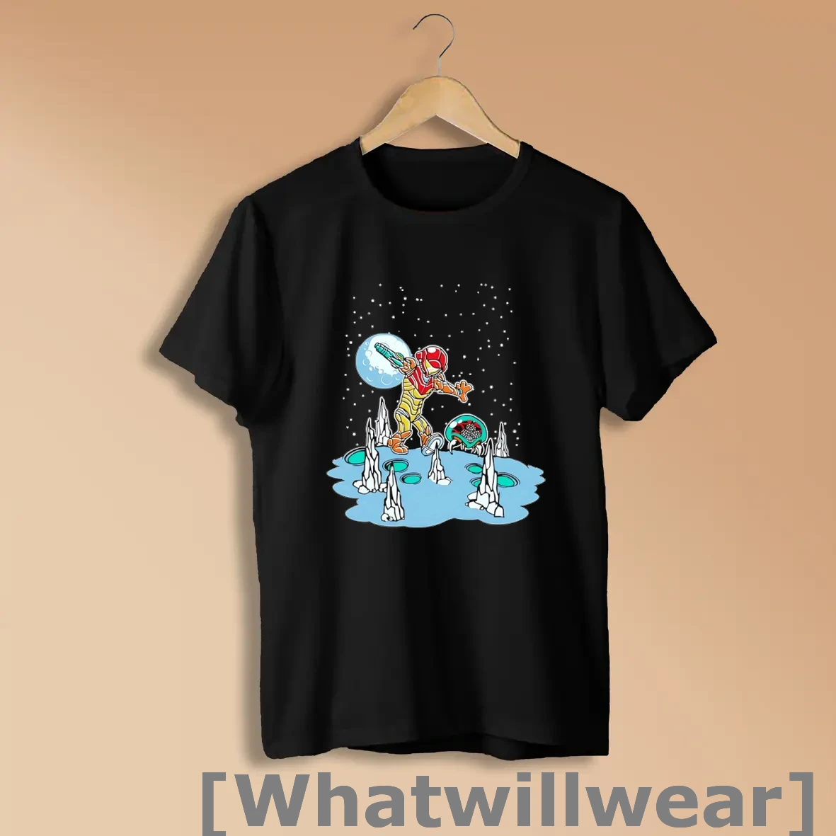 Official Samus And Metroid Hunter And Monster X The Adventures Of Tyrion And Bronn Parody Shirts