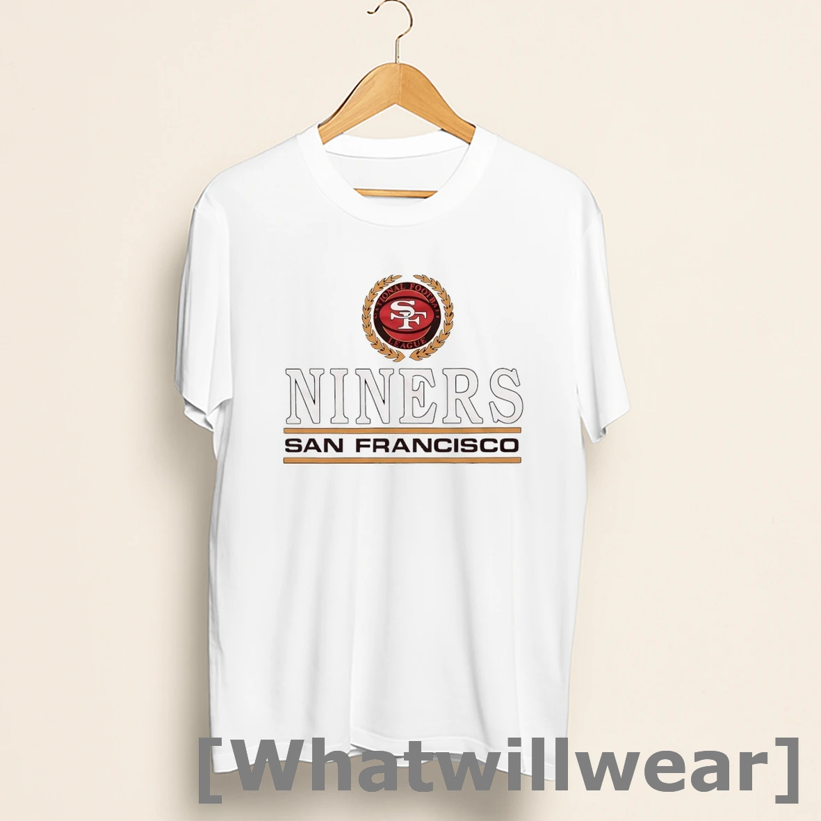 Official San Francisco 49ers National Football League Crest Shirts