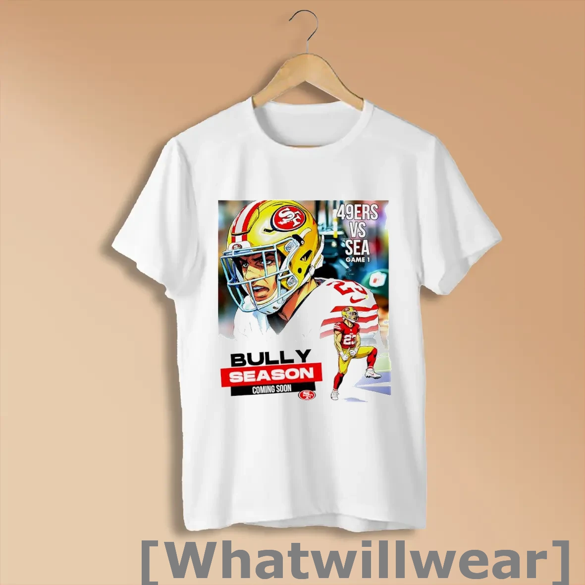 Official San Francisco 49ers Vs Seattle Seahawks Football Graphic Shirts