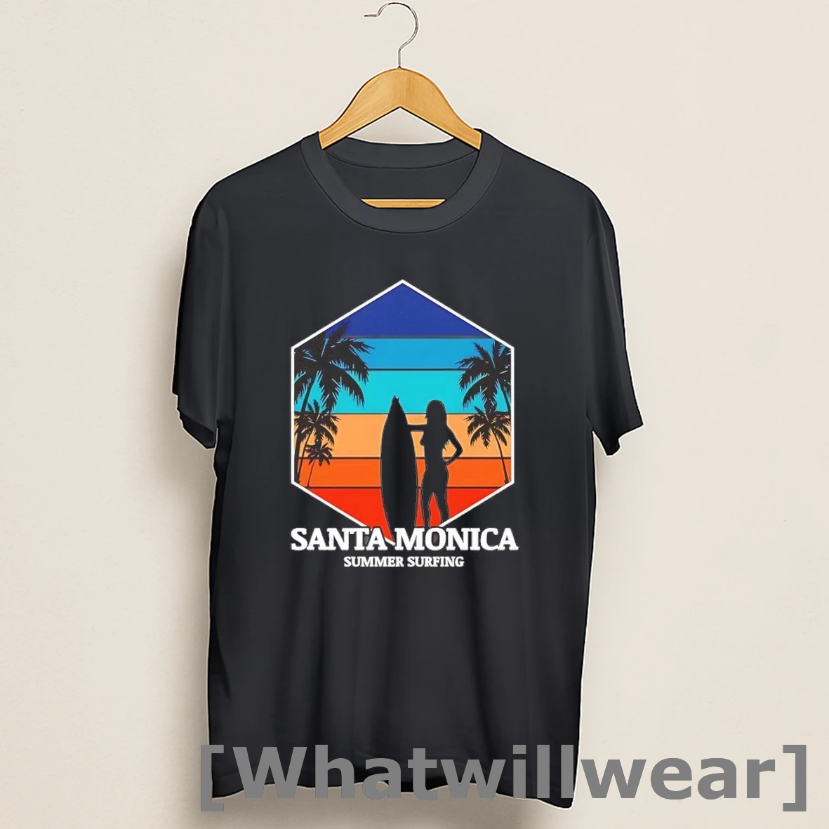 Official Santa Monica Summer Surfing Shirts