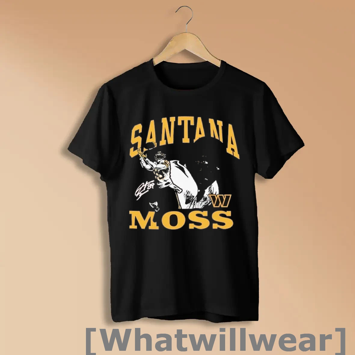 Official Santana Moss Washington Commanders Burgundy Retired Caricature Shirts