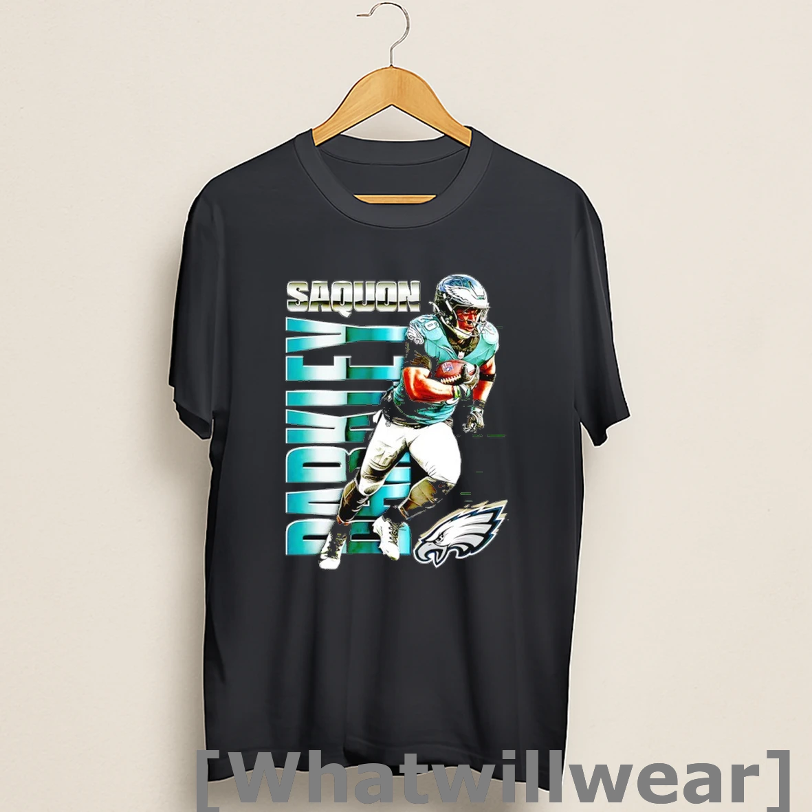 Official Saquon Barkley Philadelphia Eagles Football Celebration Shirts