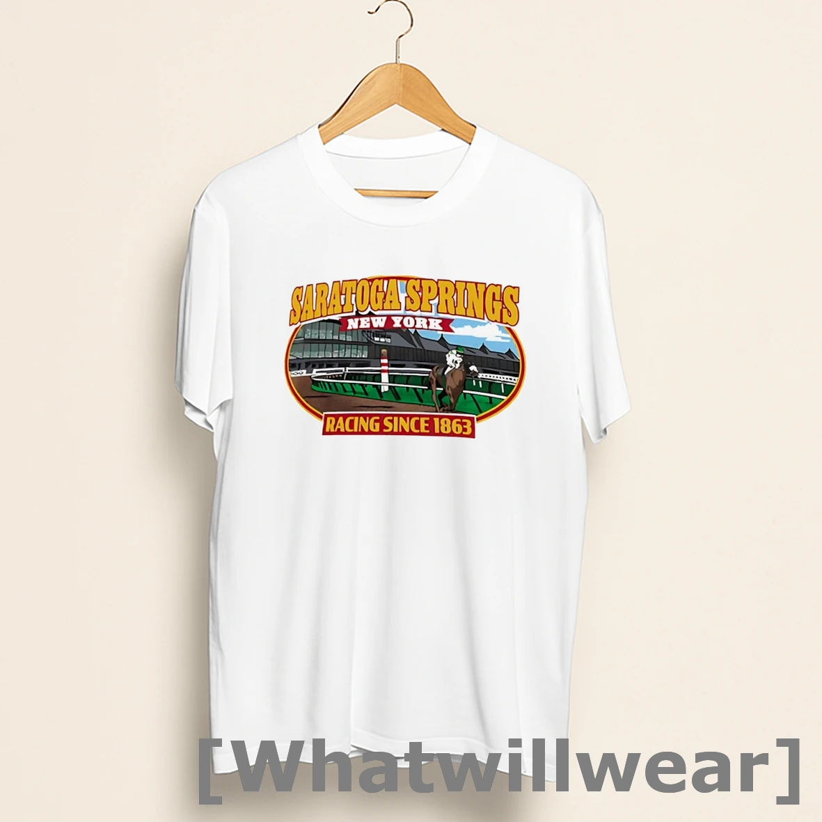 Official Saratoga Springs New York Racing Since 1863 Shirts