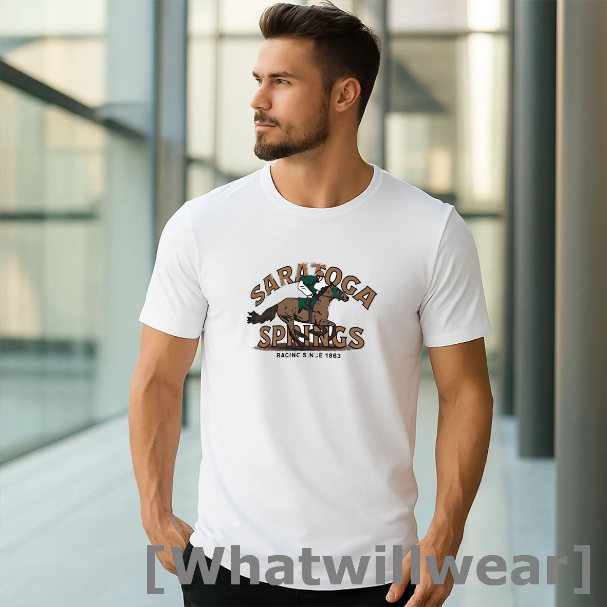 Official Saratoga Springs Racing Since 1863 Tshirts Sweater