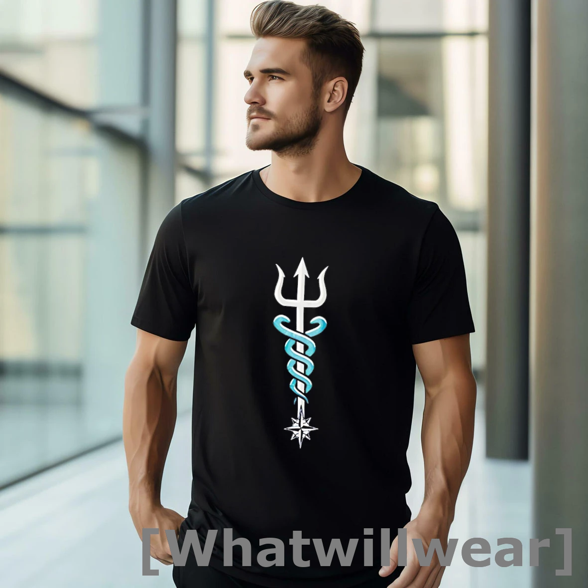 Official Seattle Kraken Hockey Trident Serpent Emblem Tshirts Sweater