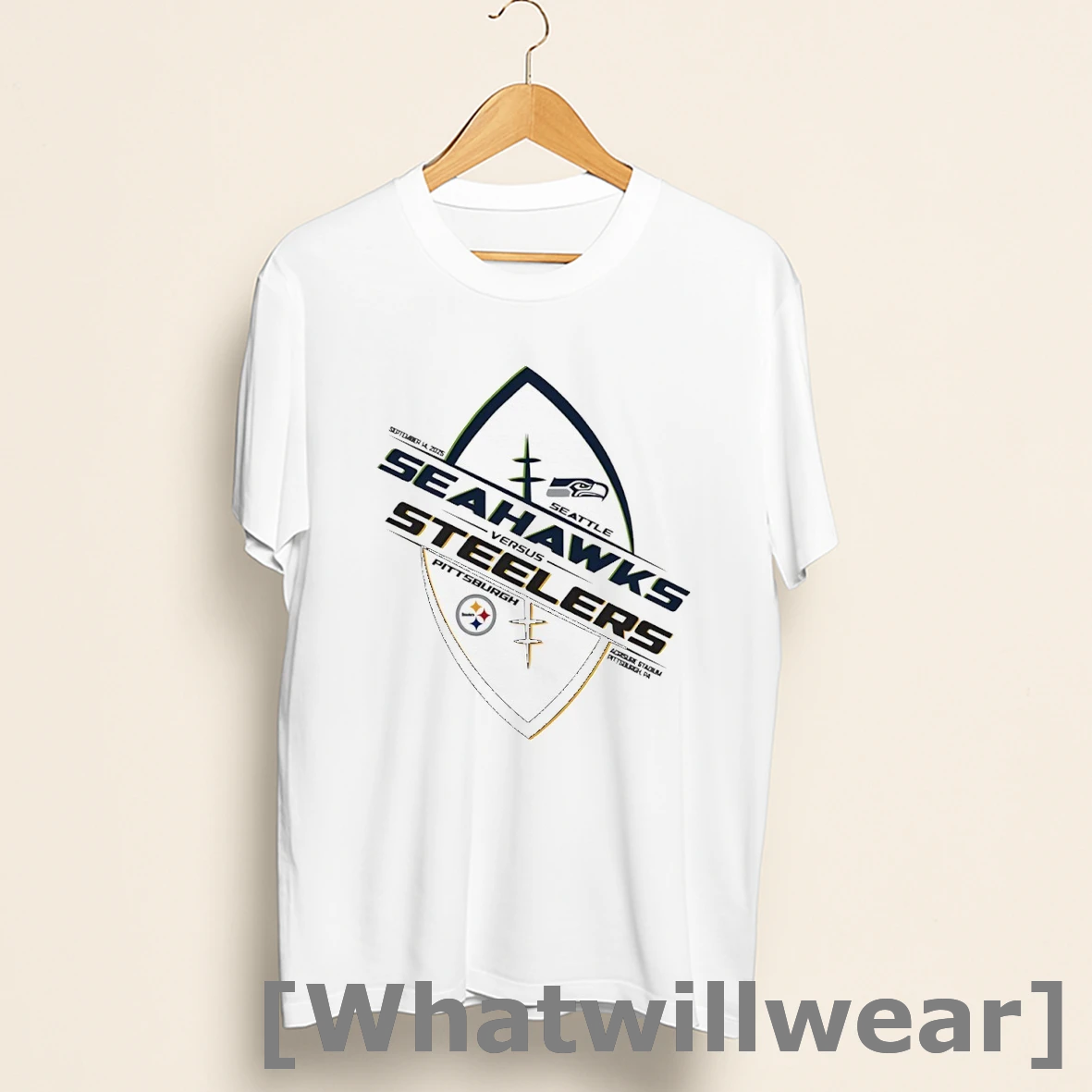 Official Seattle Seahawks Vs Pittsburgh Steelers Home Opener 2025 Season September 14th 2025 Shirts