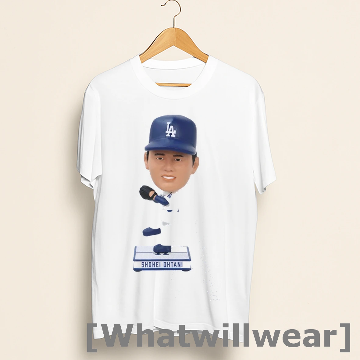 Official Shohei Ohtani Los Angeles Dodgers Mini Bighead Mlb Shirts