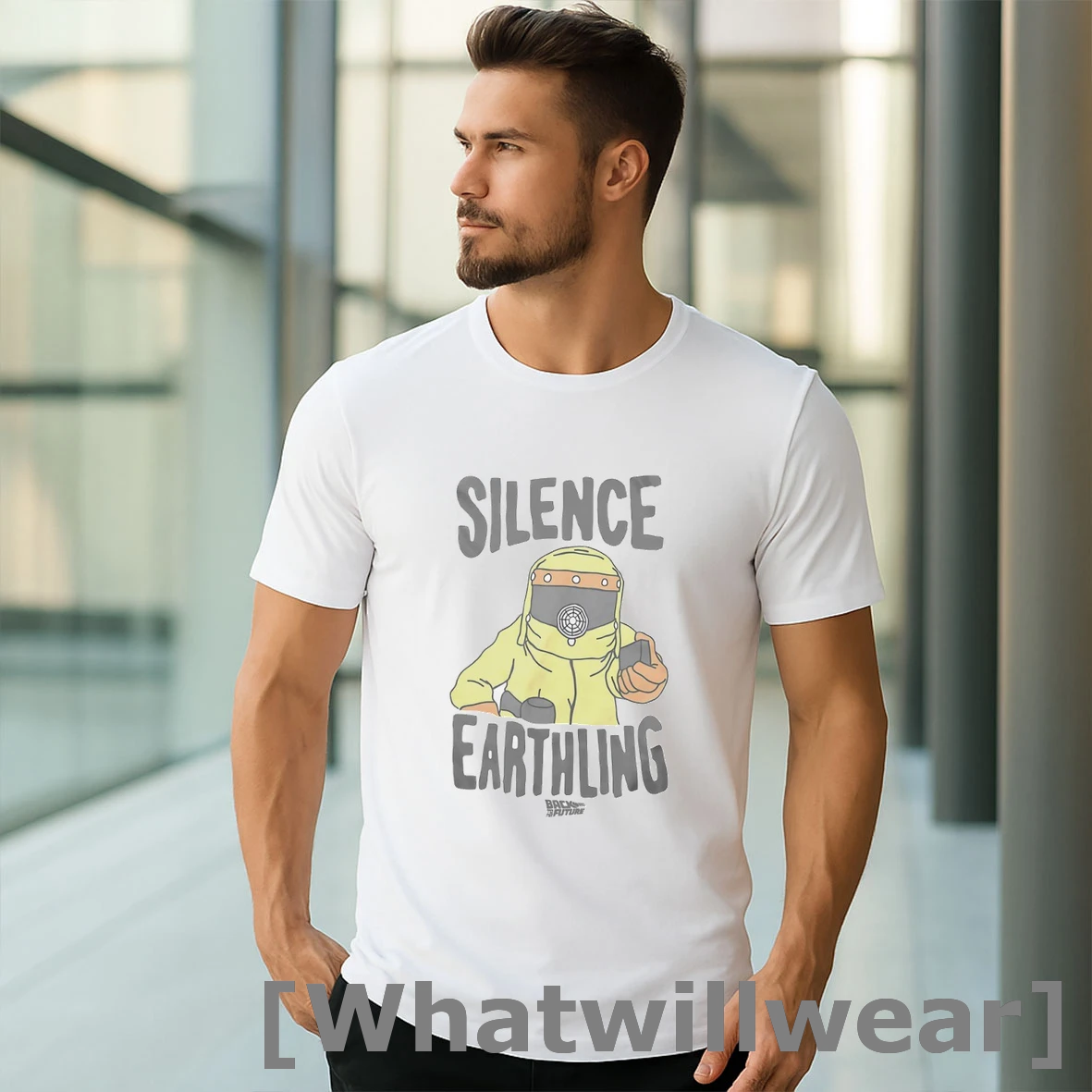 Official Silence Earthling Back To The Future Tshirts Sweater