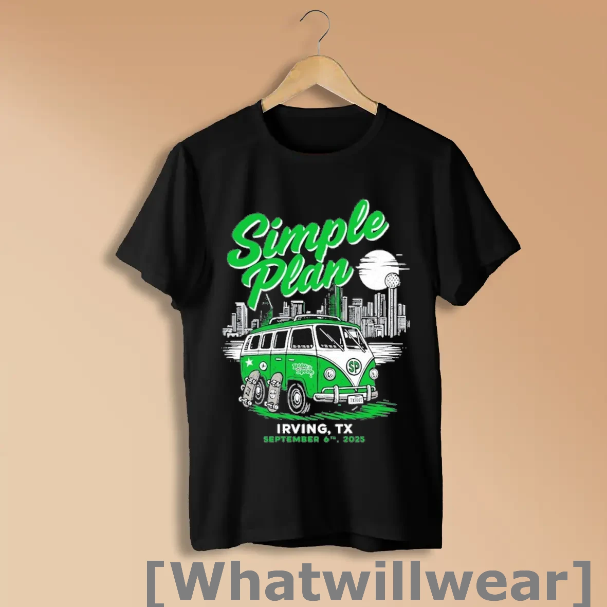 Official Simple Plan The Pavilion At Toyota Music Factory Irving Tx Sep 06 2025 T Shirts Shirts
