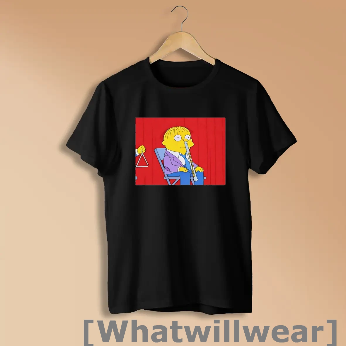 Official Simpsons Ralph With A Flute Up His Nose Shirts