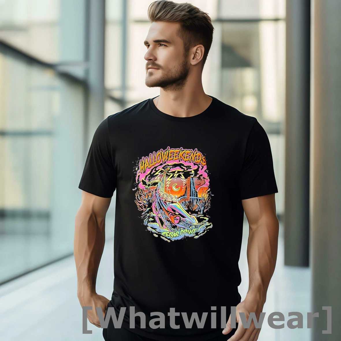 Official Skeletons Halloweekends Cedar Point Shirts