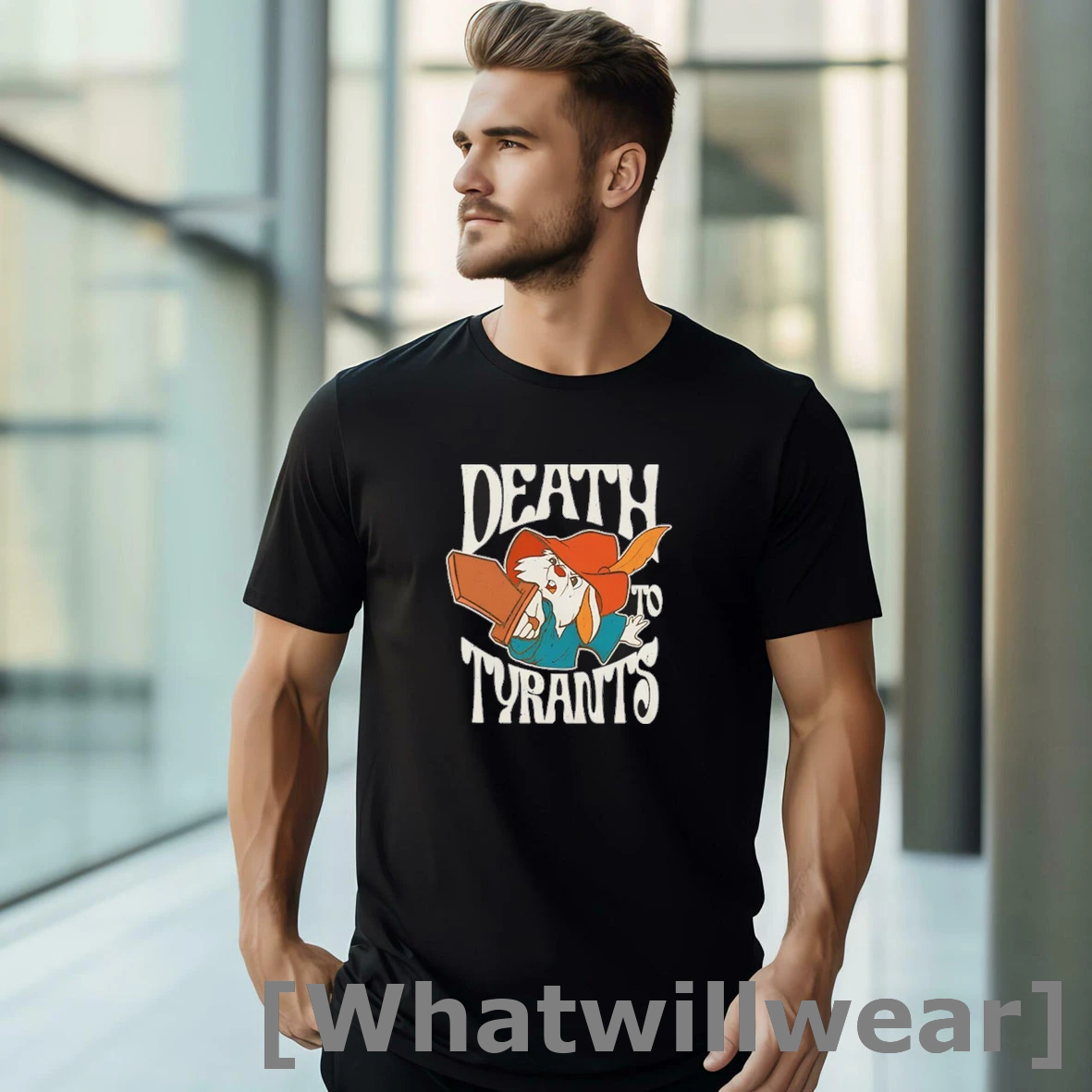 Official Skippy Rabbit Death To Tyrants Tshirts Sweater