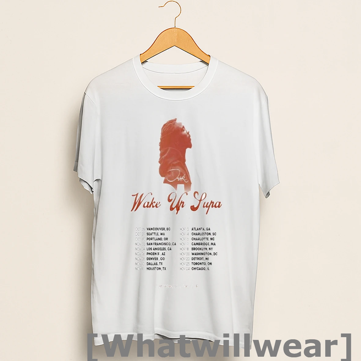 Official Smoke Wake Up Supa Tour 2025 Dates Shirts