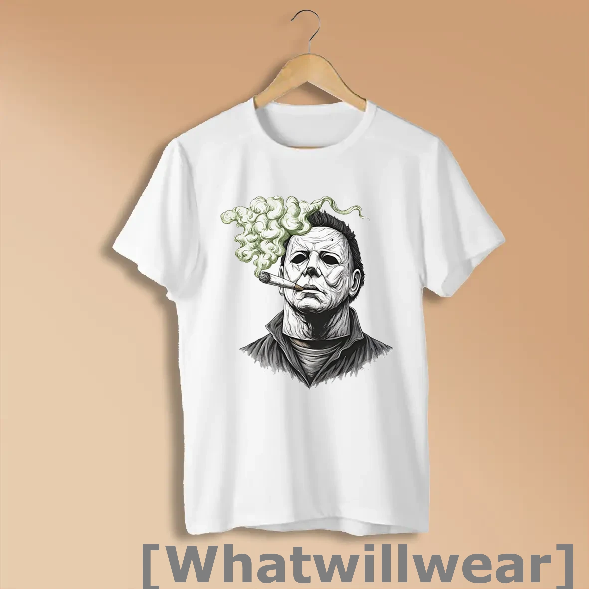 Official Smoking Halloween Michael Myers Shirts