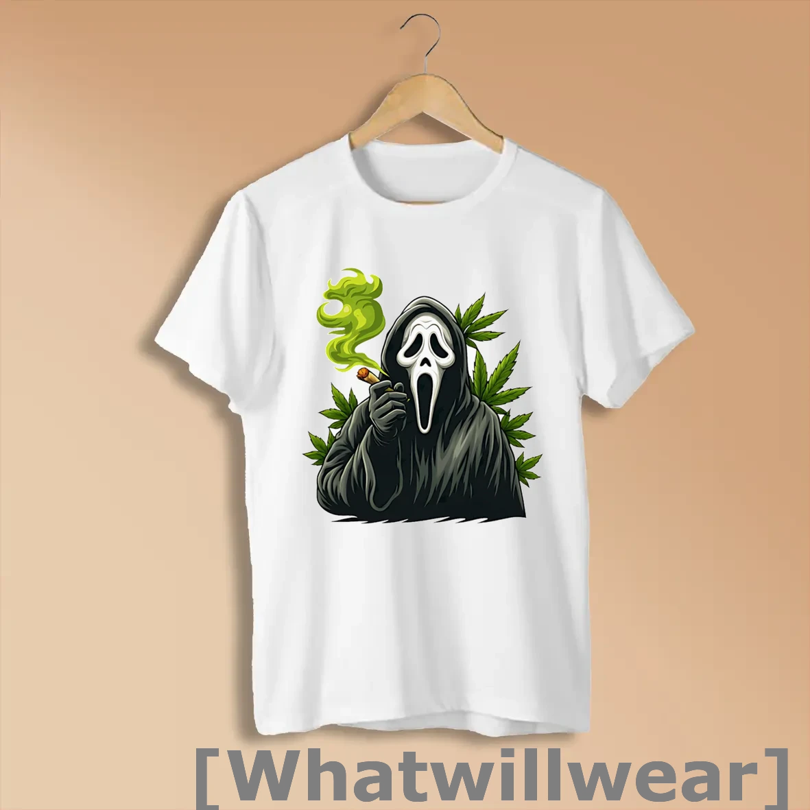 Official Smoking Weed Scream Shirts