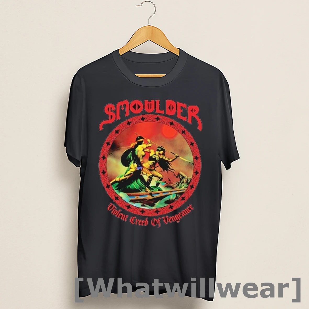 Official Smoulder Violent Creed Of Vengeance Shirts